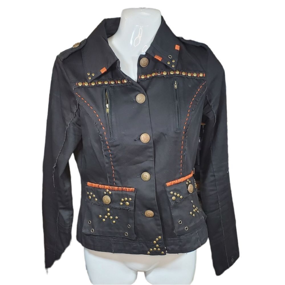 Lovestitch Rare Embellished Studded Jacket S